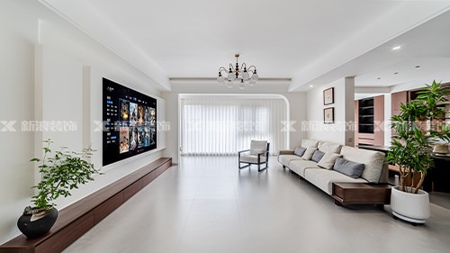 入戶即風雅！175㎡宋氏美學光影+綠植太絕了|長沙全屋整裝